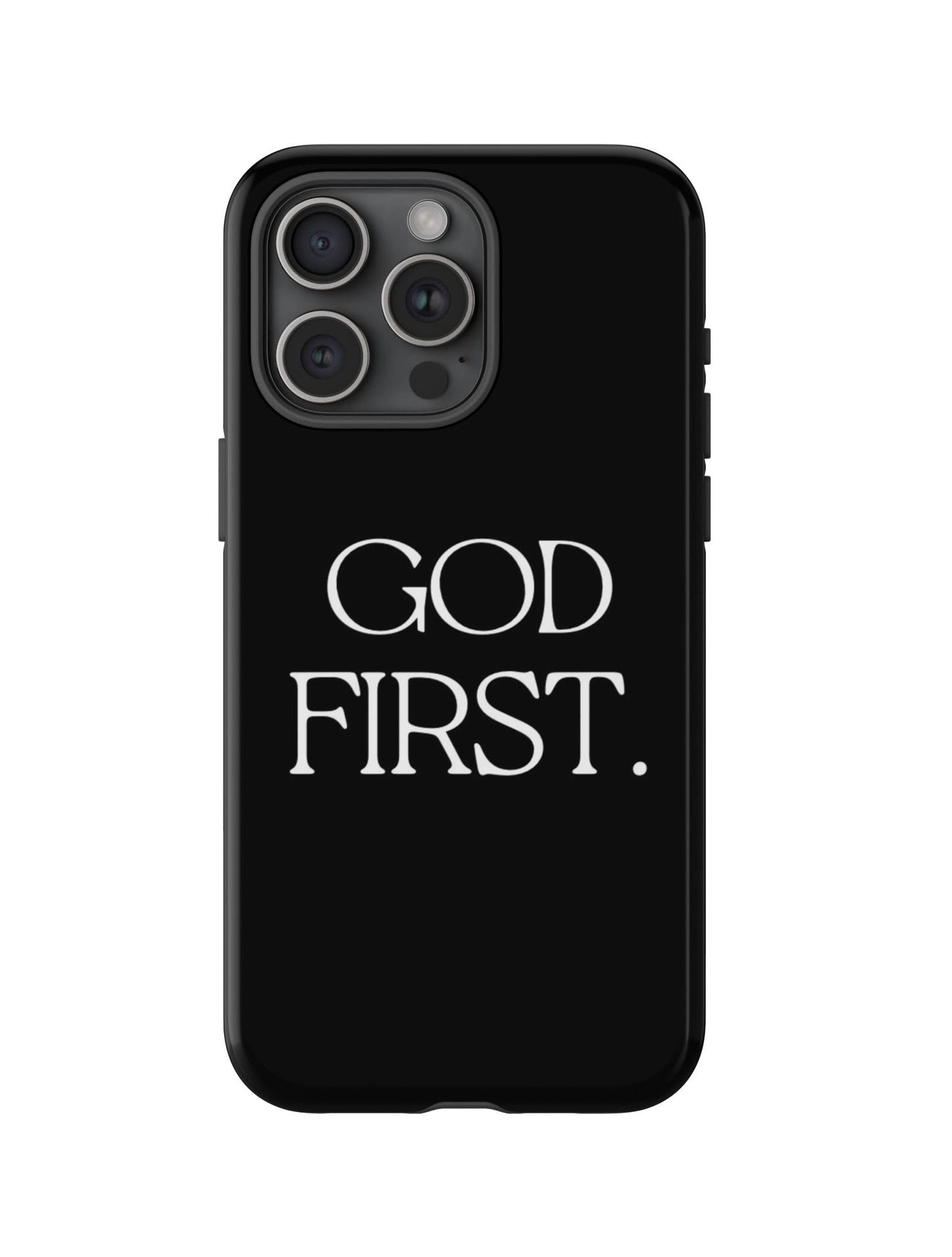 God First. Phone Case